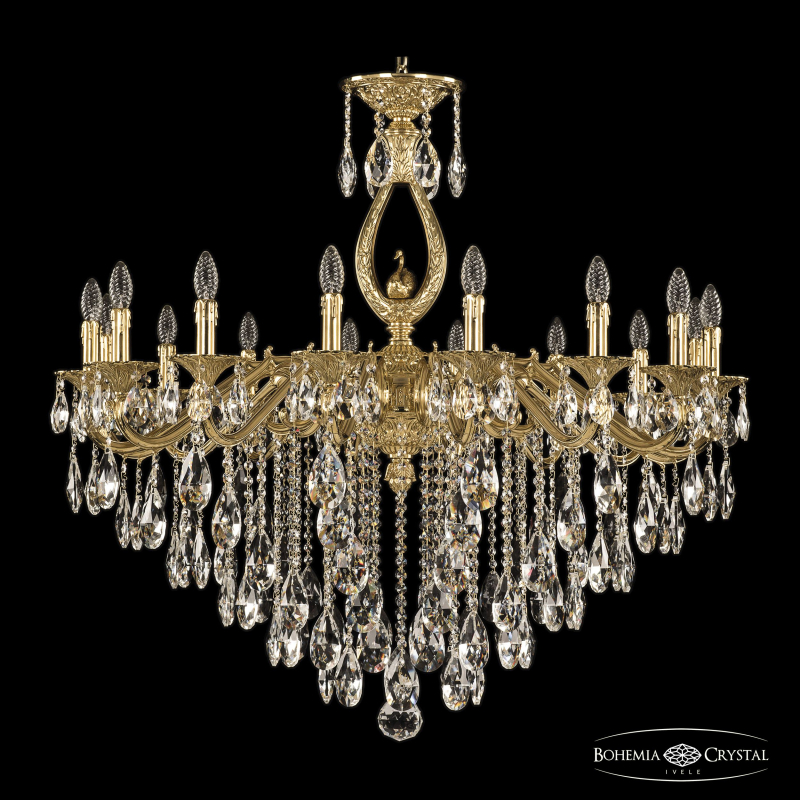 Подвесная люстра Bohemia Ivele Crystal Verona 72402/16/360 B G FS2B