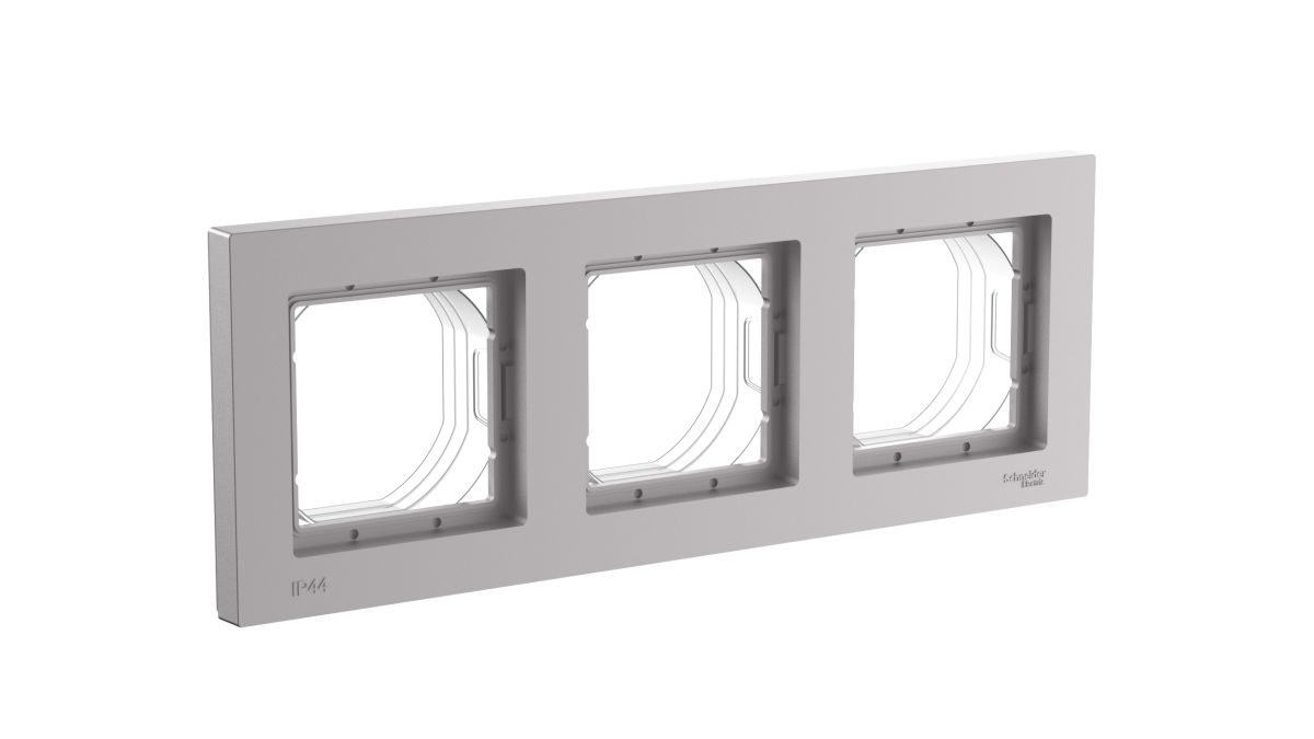 Рамка 3-ая, универсальная Systeme Electric AtlasDesign Aqua Алюминий ATN440303