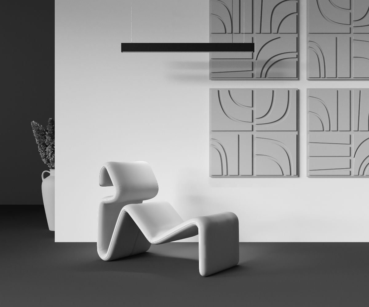 Линейный подвесной светильник Maytoni Basis P051PL-36W2.7-6K-B