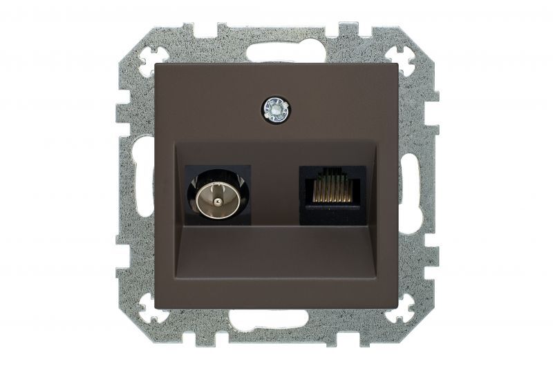 Розетка TV RJ45 Liregus Retro 29-034