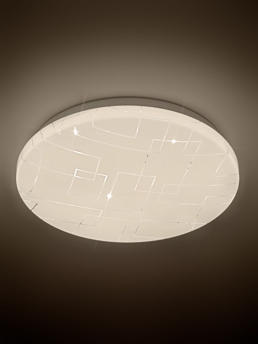 Потолочный светильник светодиодный круглый светодиодный ЭРА Классик Slim Neo SPB-6 WH 36W-6.5K Slim Neo Б0071152