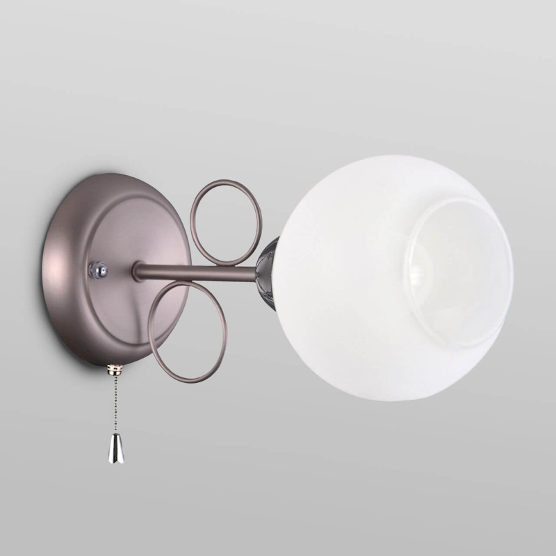 Бра Eurosvet Tondo 70095/1 сатин-никель