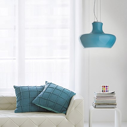 Подвесной светильник Ideal Lux Aladino SP1 D45 Azzurro 137261