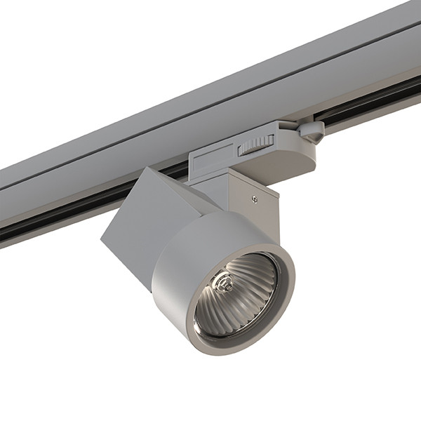 Трековый светильник Lightstar Track 3 gray A3T051020