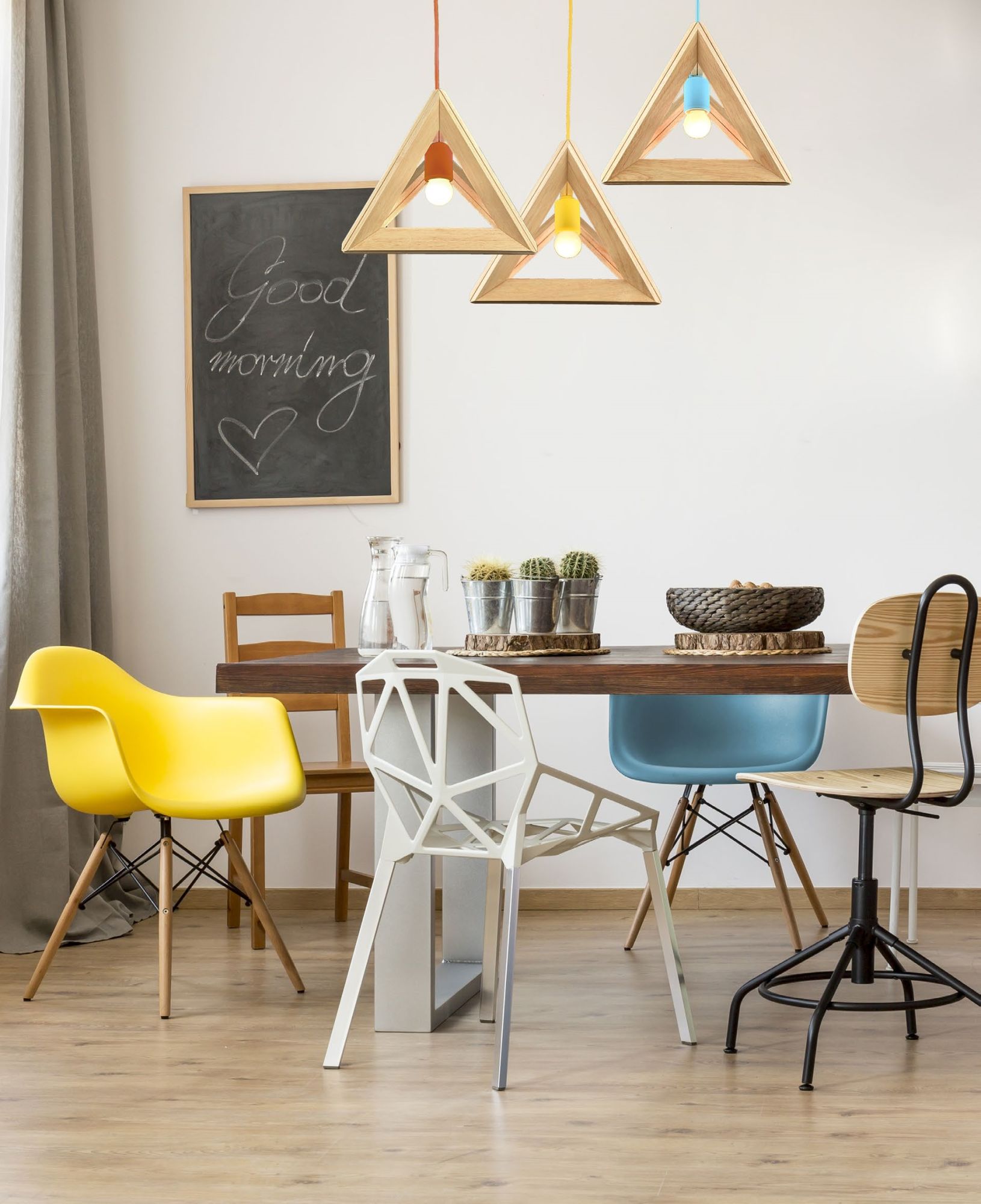 Подвесной светильник Maytoni Pyramide MOD110-01-BL