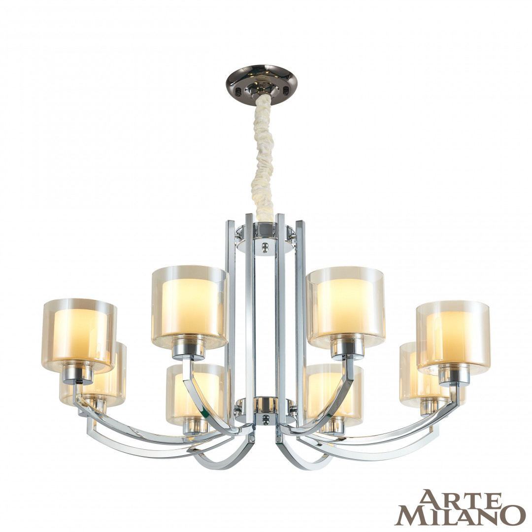Подвесная люстра Arte Milano Neapolis 277207/8 Ni