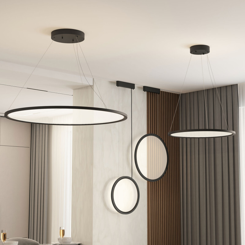 Подвесной светильник хай-тек Denkirs Veil DK6605-BK