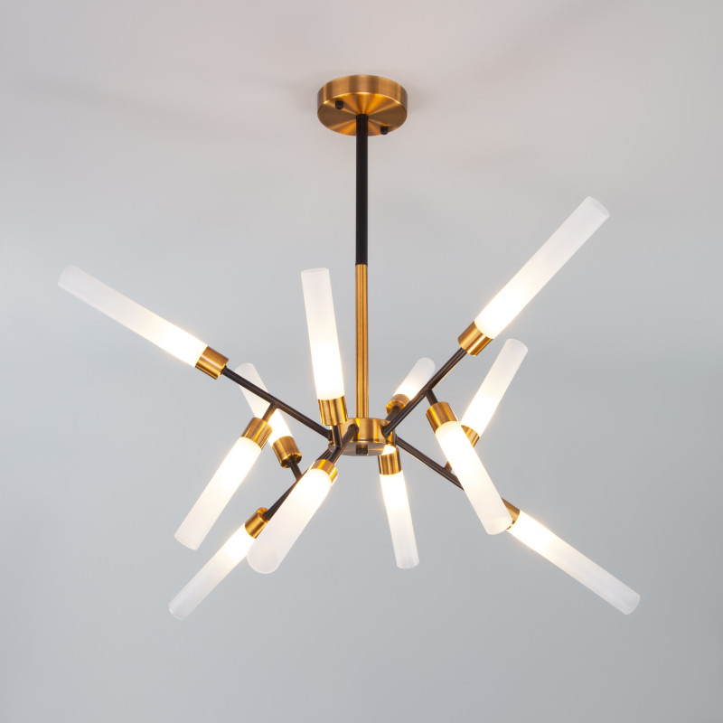 Люстра на штанге Eurosvet 70120/12 черный