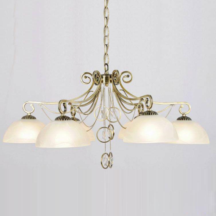 Подвесная люстра Eurosvet Palermo 60062/6 античная бронза