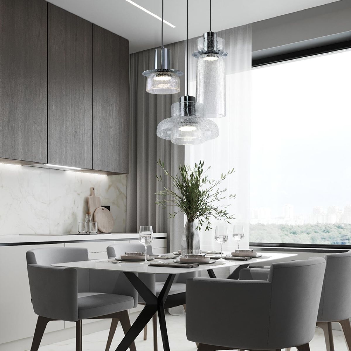 Подвесной светильник Modestyle MS.1411.120 CR