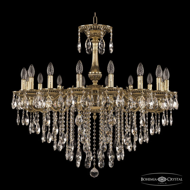 Подвесная люстра Bohemia Ivele Crystal 75102/16/300 B GB