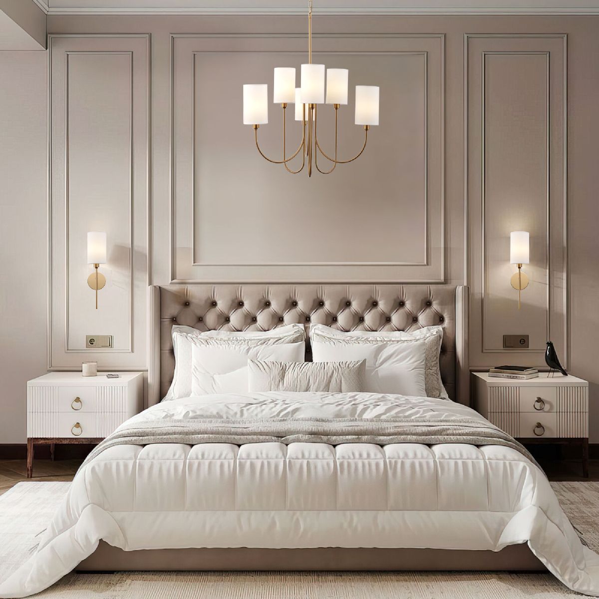 Подвесная люстра Eurosvet Abbey 60164/6 латунь Smart a065745