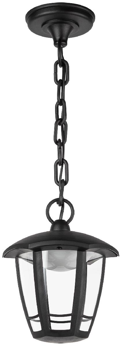 Уличный подвесной светильник Эра ДСУ 07-8-002 У1 «Марсель 1» черный Б0057520