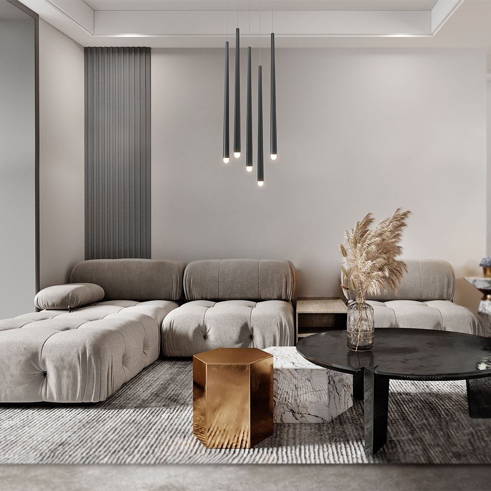 Подвесная люстра Maytoni Cascade MOD132PL-L30BK