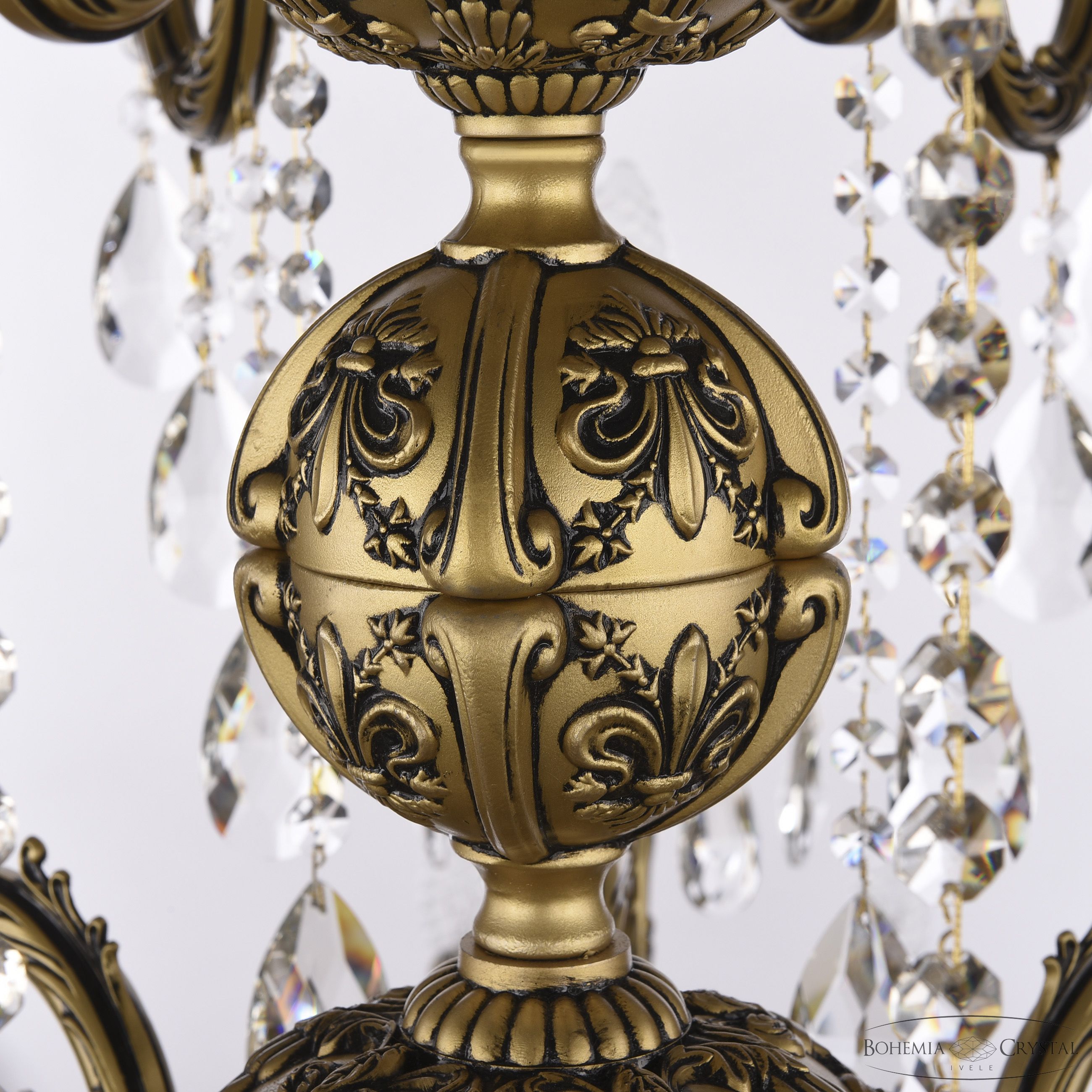 Подвесная люстра Bohemia Ivele Crystal AL79104/16+8+8/550/3d B AGB