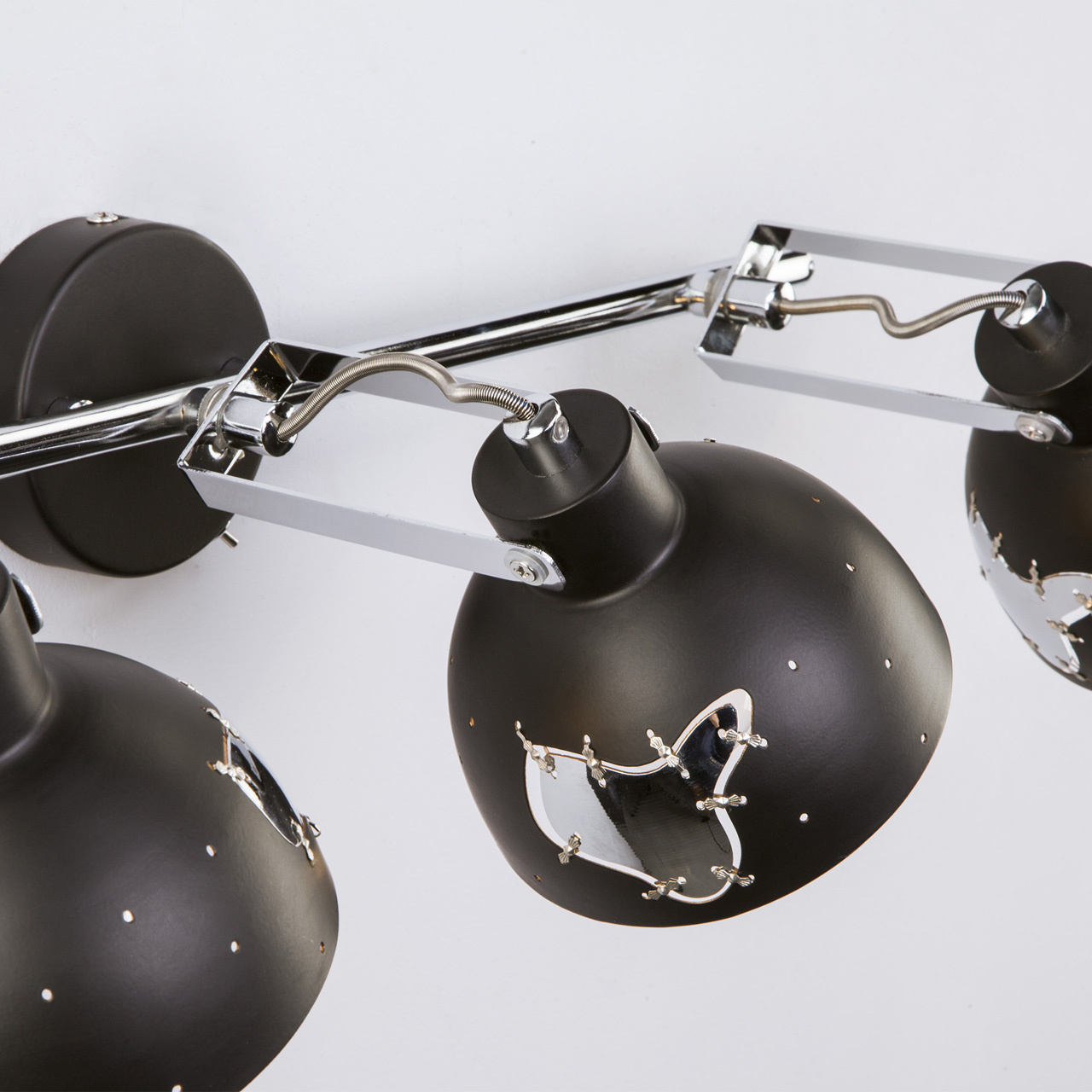 Спот Eurosvet Grunge 20069/3 черный