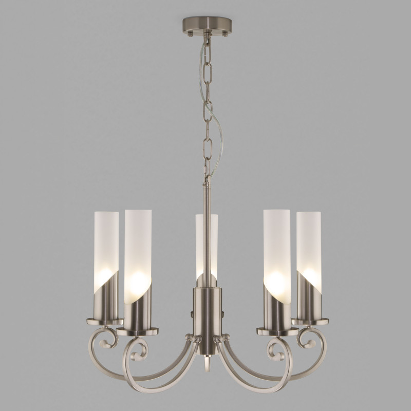 Подвесная люстра Eurosvet 60117/5 никель Smart a050018