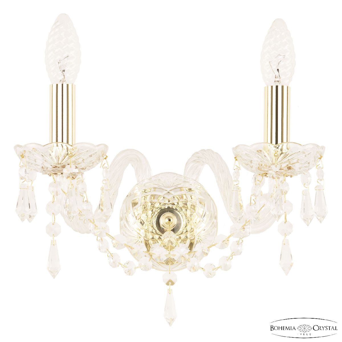 Бра Bohemia Ivele Crystal 104B/2/141 G