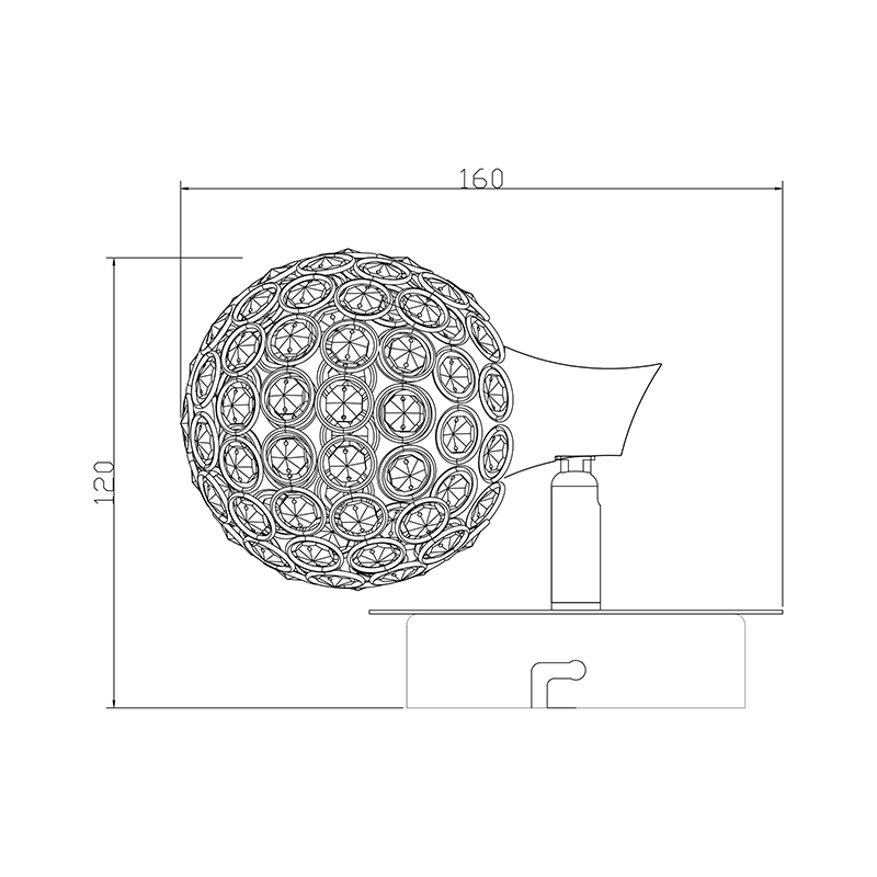 Светодиодный спот Zumaline ELIA CK8038-1