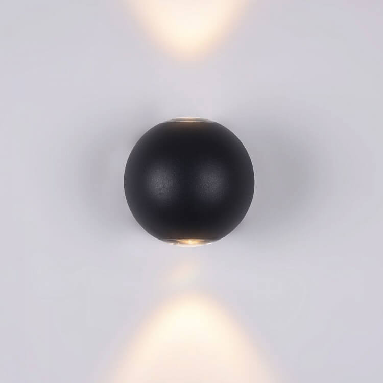 Уличный настенный светодиодный светильник Maytoni Gansevoort O575WL-L6B