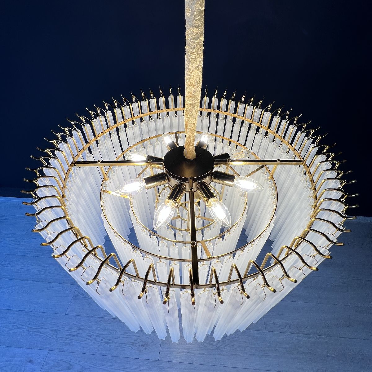 Подвесная люстра ImperiumLoft Eich chandelier nova round 243801-22