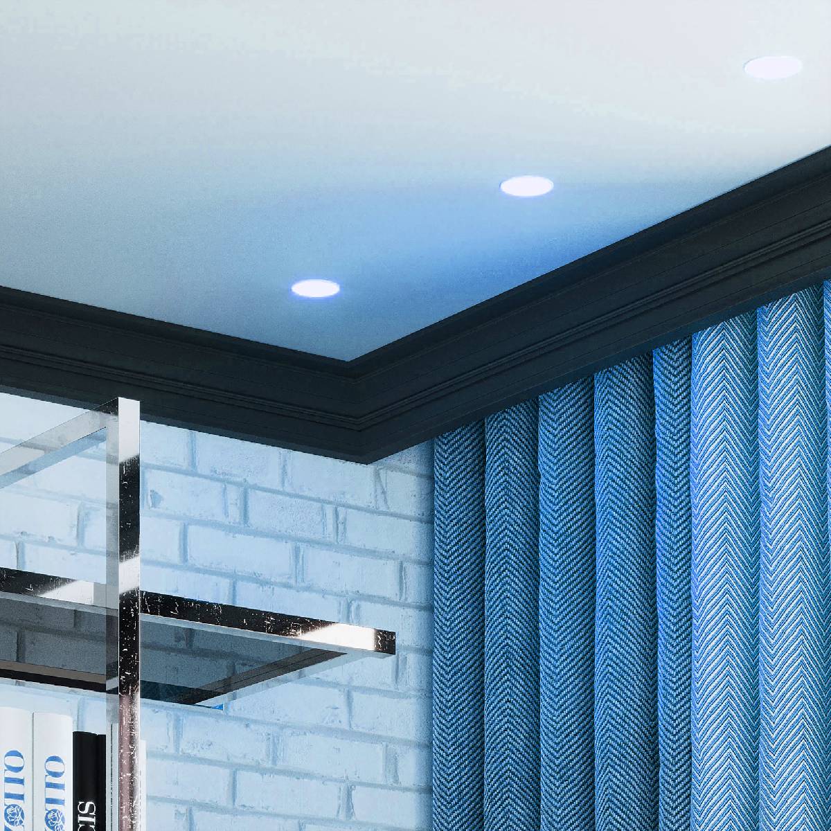 Лампа светодиодная диммируемая Gauss GU5.3 6W RGBW рефлектор матовый 101105406