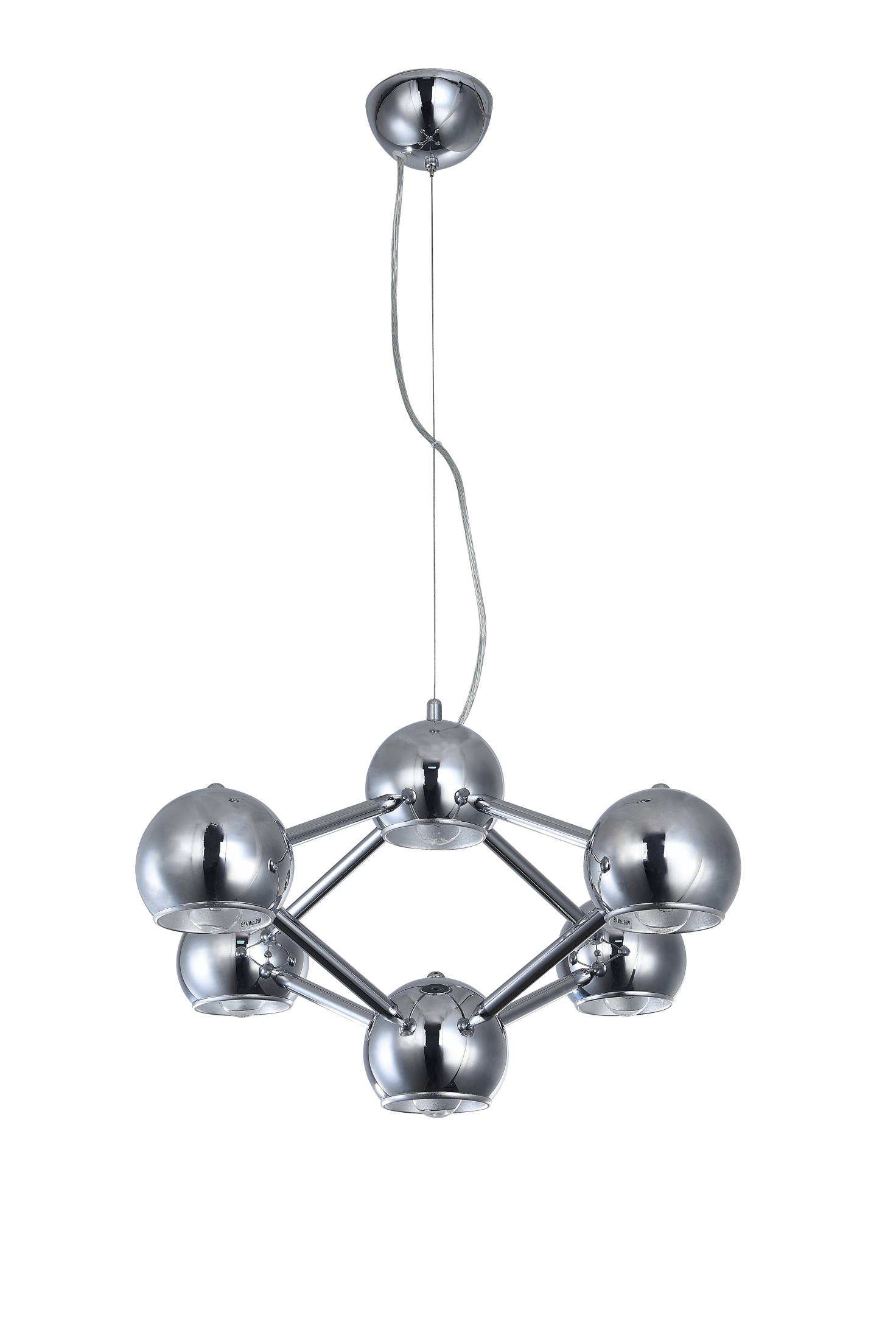 Подвесная люстра шар Vele Luce VL5173P06