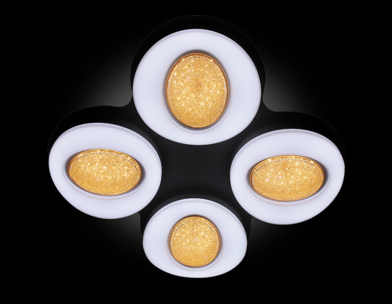 Накладная люстра с дистанционным управлением Ambrella Light FS1584/4 208W D585*585