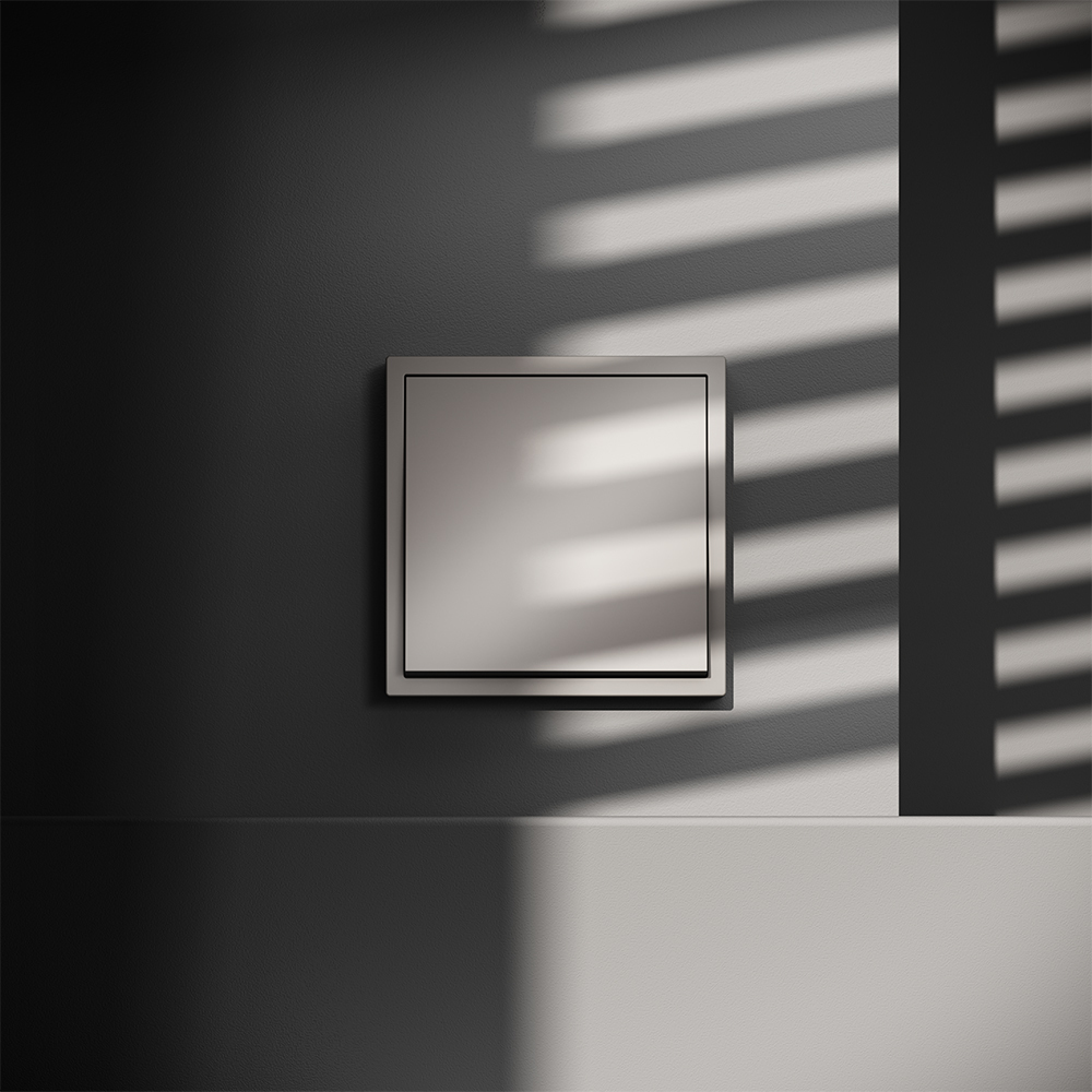 Перекрестный переключатель одноклавишный Voltum S70 VLS010503 (кашемир)