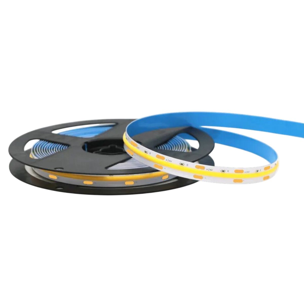 Светодиодная лента Uniel ULS-C21-COB-320LED/m-8mm-IP20-DC24V-10W/m-5M-4000K UL-00013008