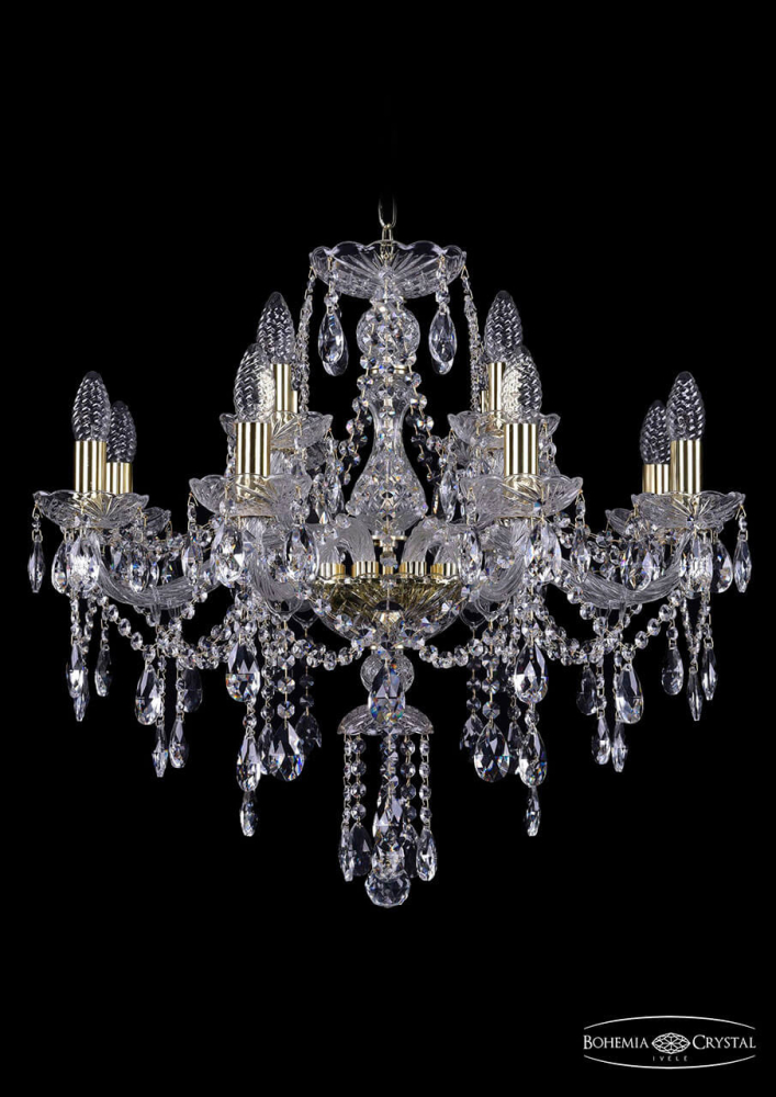 Подвесная люстра Bohemia Ivele 1415/8+4/220/G