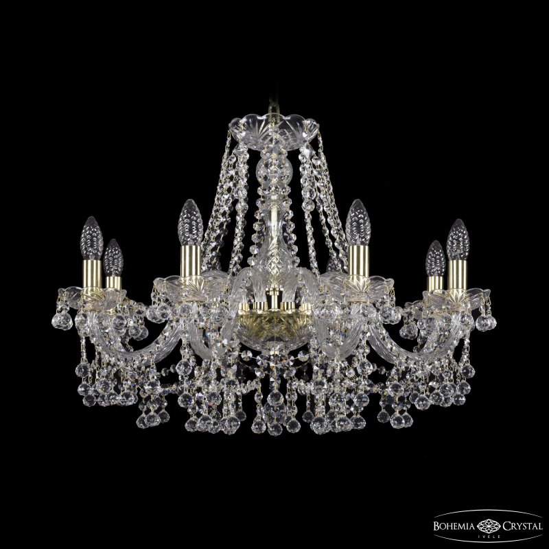Подвесная люстра Bohemia Ivele Crystal 1409/8/240 G