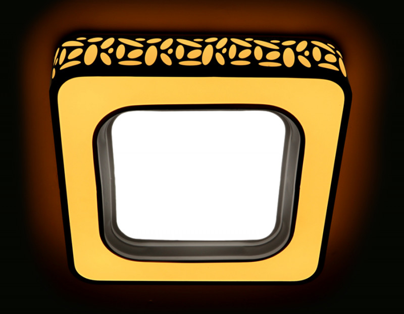 Накладная люстра Ambrella Light F212 WH 80W D440*440