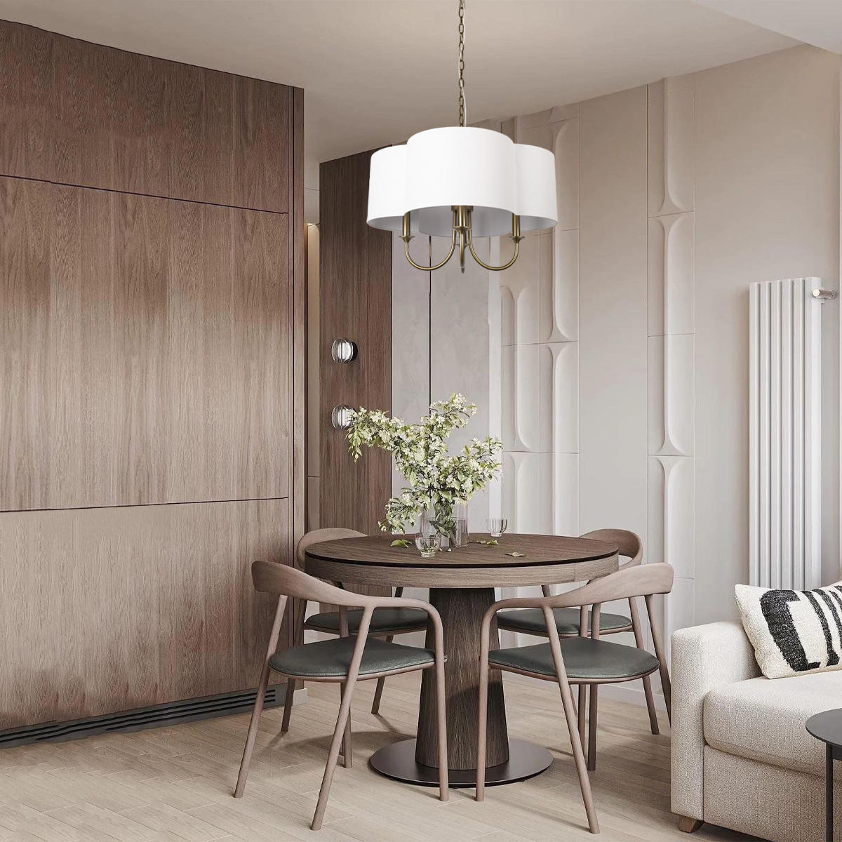 Подвесная люстра Loft IT Silence 10303P Copper black