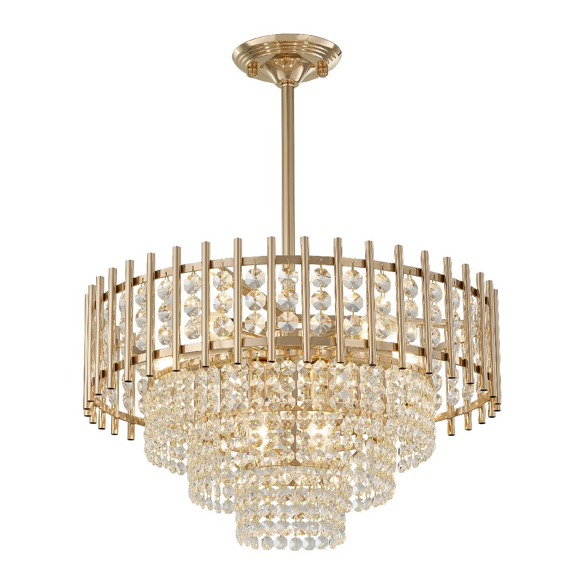 Люстра на штанге Arte Milano Sorrento 376109/7/300/490 GD