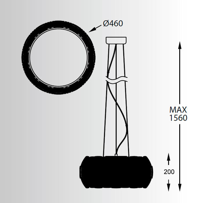 Подвесная люстра Zumaline SOLE P0317-05H-S8A1