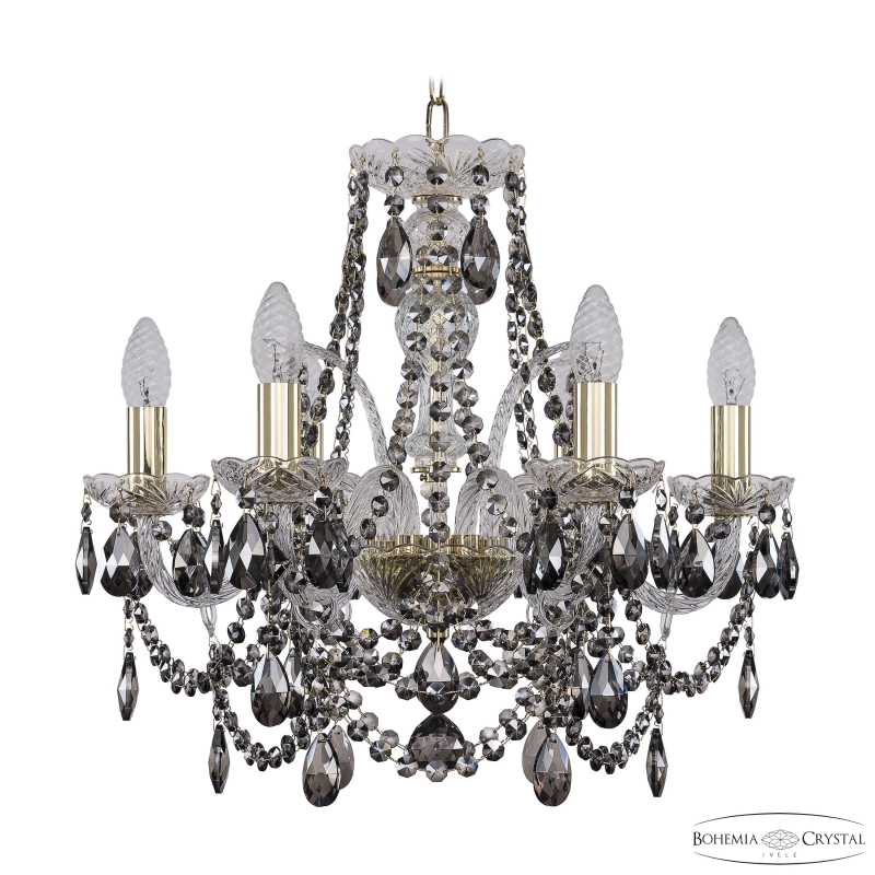 Подвесная люстра Bohemia Ivele Crystal 1411/6/160 G R731