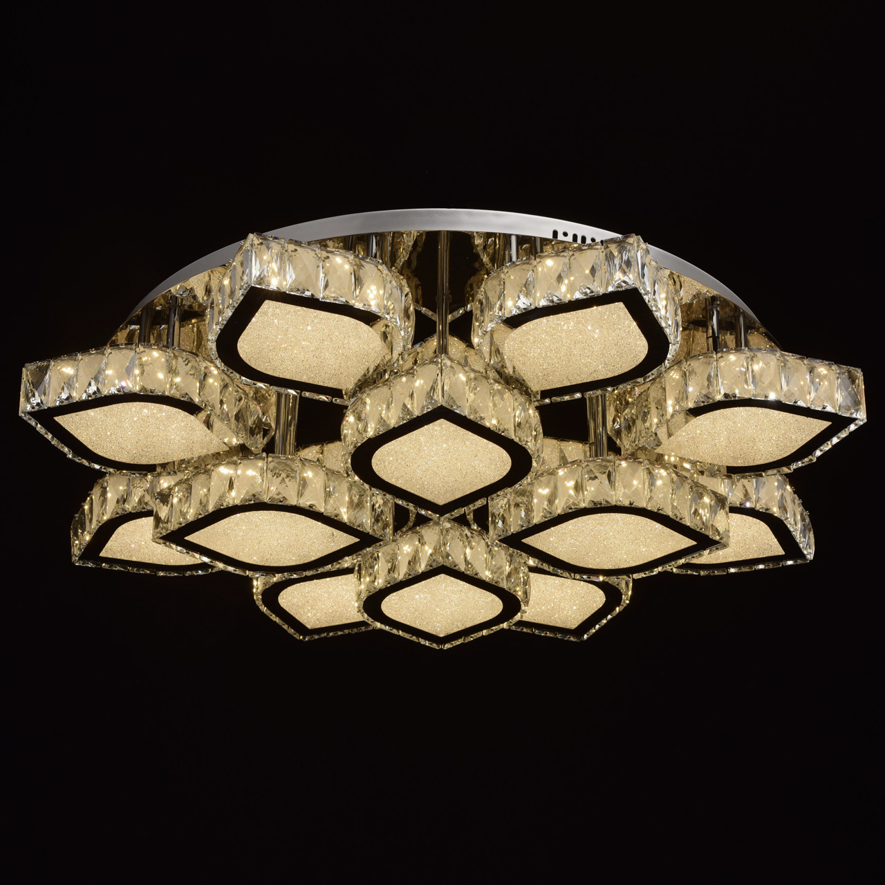 Потолочная светодиодная люстра Chiaro Кларис 437012912