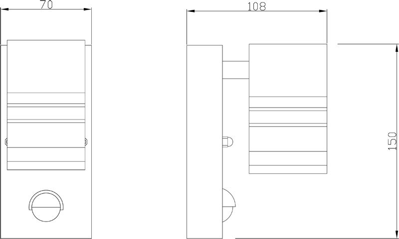 Уличный настенный светильник Deko-Light Zilly 731009