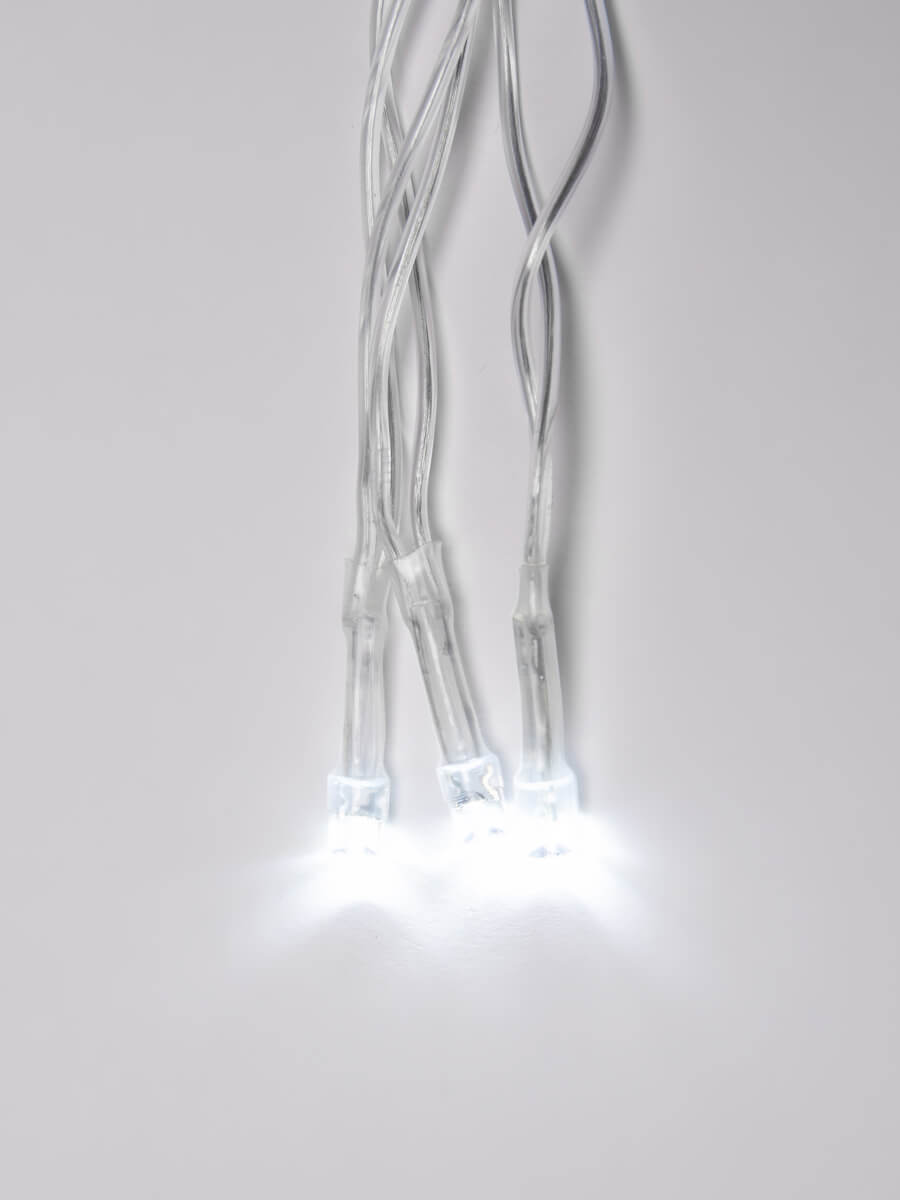 Светодиодная гирлянда (06738) Uniel занавес 220V белый ULD-C1515-160/DTA White IP20