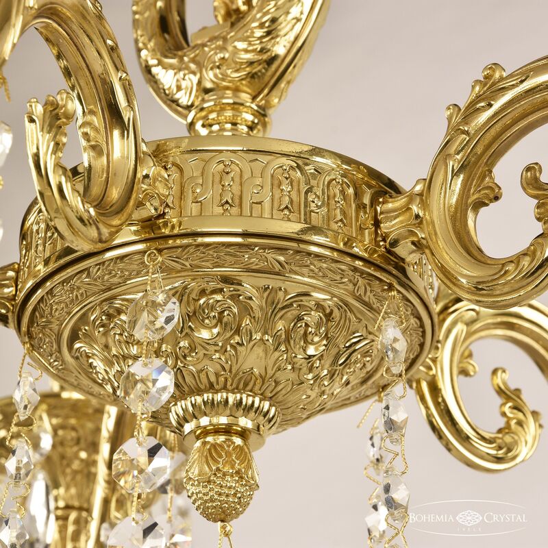 Подвесная люстра Bohemia Ivele Crystal Florence 71401/5/175 A G FA10S