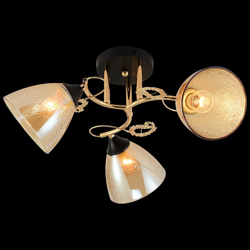 Люстра на штанге Reluce 01321-0.3-03 FGD+BK