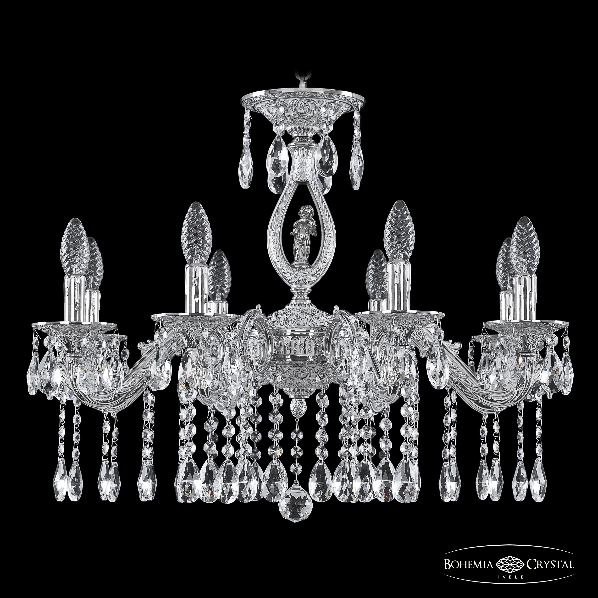 Подвесная люстра Bohemia Ivele Crystal Florence 71402/8/210 A NW FA4S