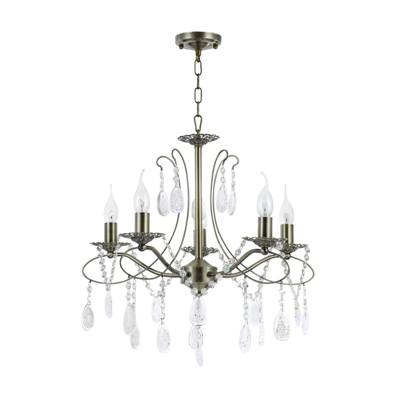 Подвесная люстра Freya Antonia FR2320-PL-05-BS