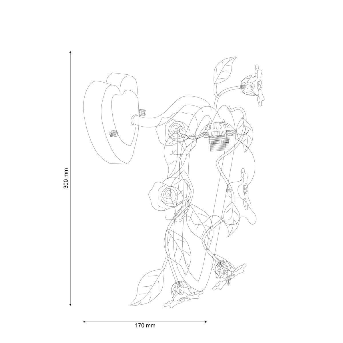 Бра Lucia Tucci Fiori Di Rose W107.1