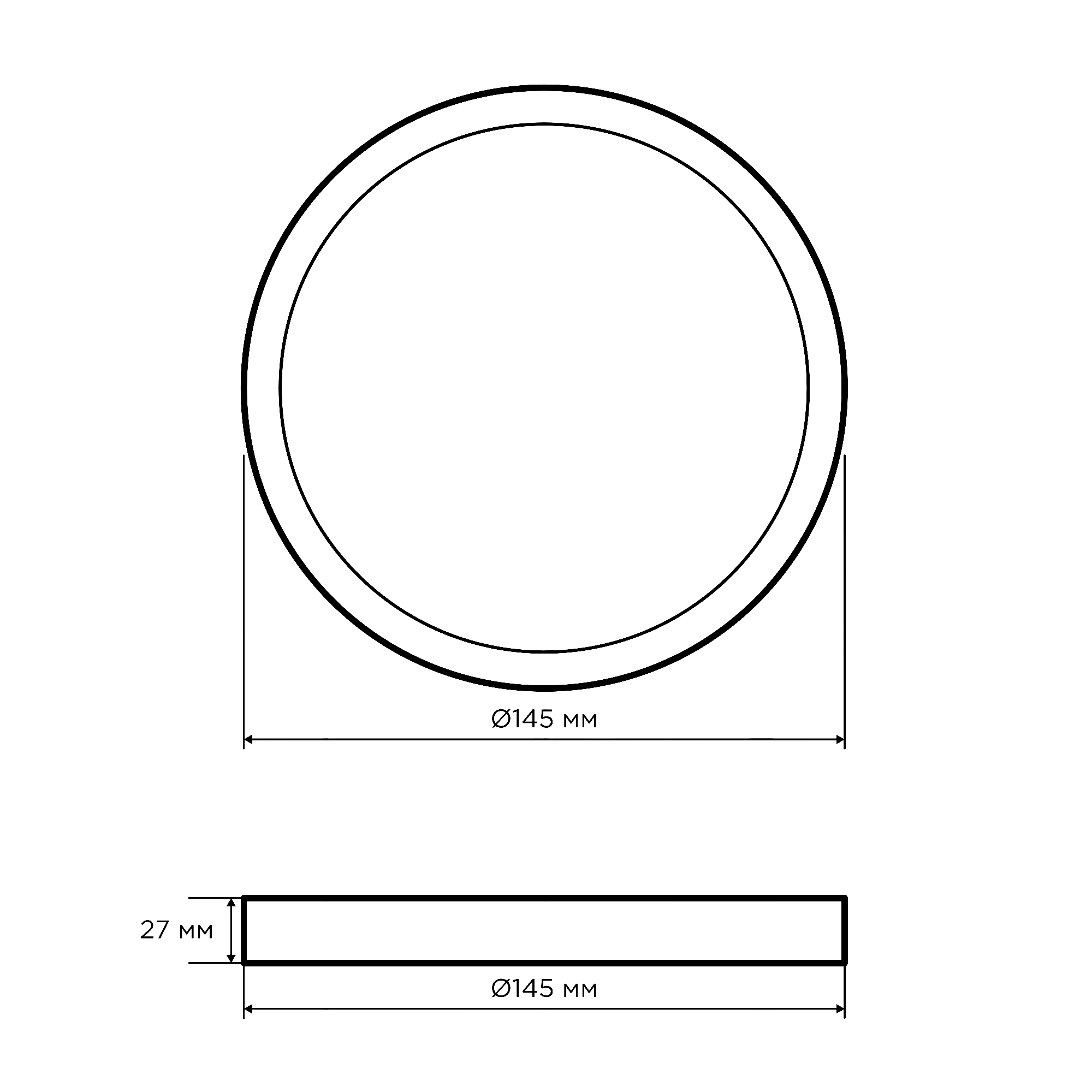 Накладная светодиодная панель Apeyron 06-38