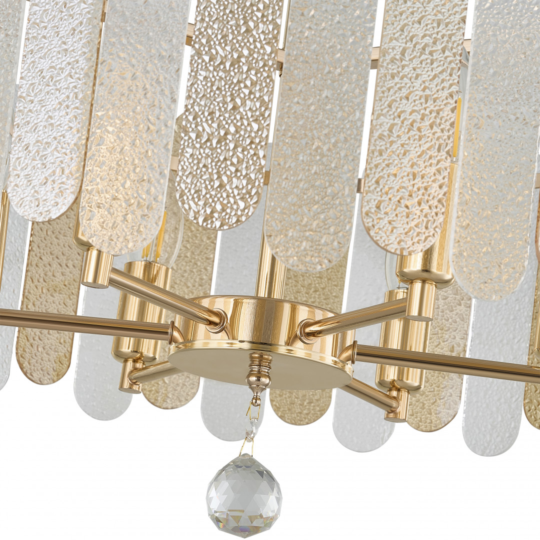 Люстра на штанге Arte Milano Sorrento 373109/6/350/500 GD