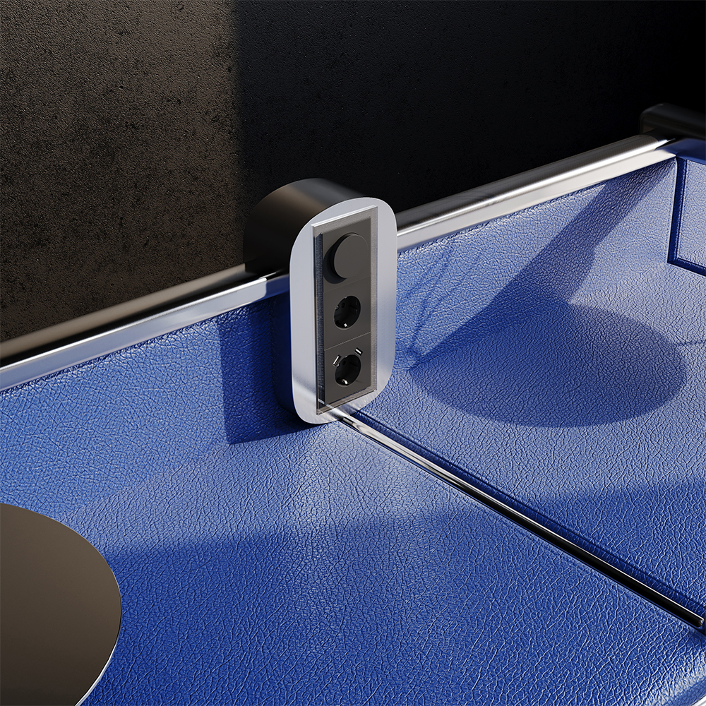 Светорегулятор Voltum S70 VLS070308 (черный матовый)