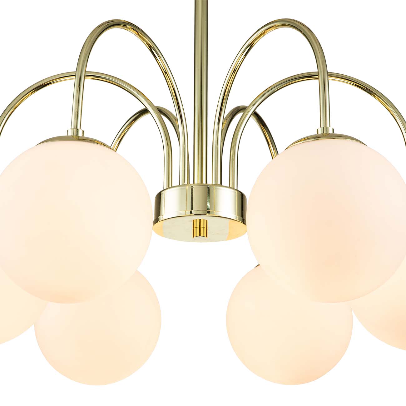 Люстра на штанге Indigo Voga 13017/6R Gold V000325