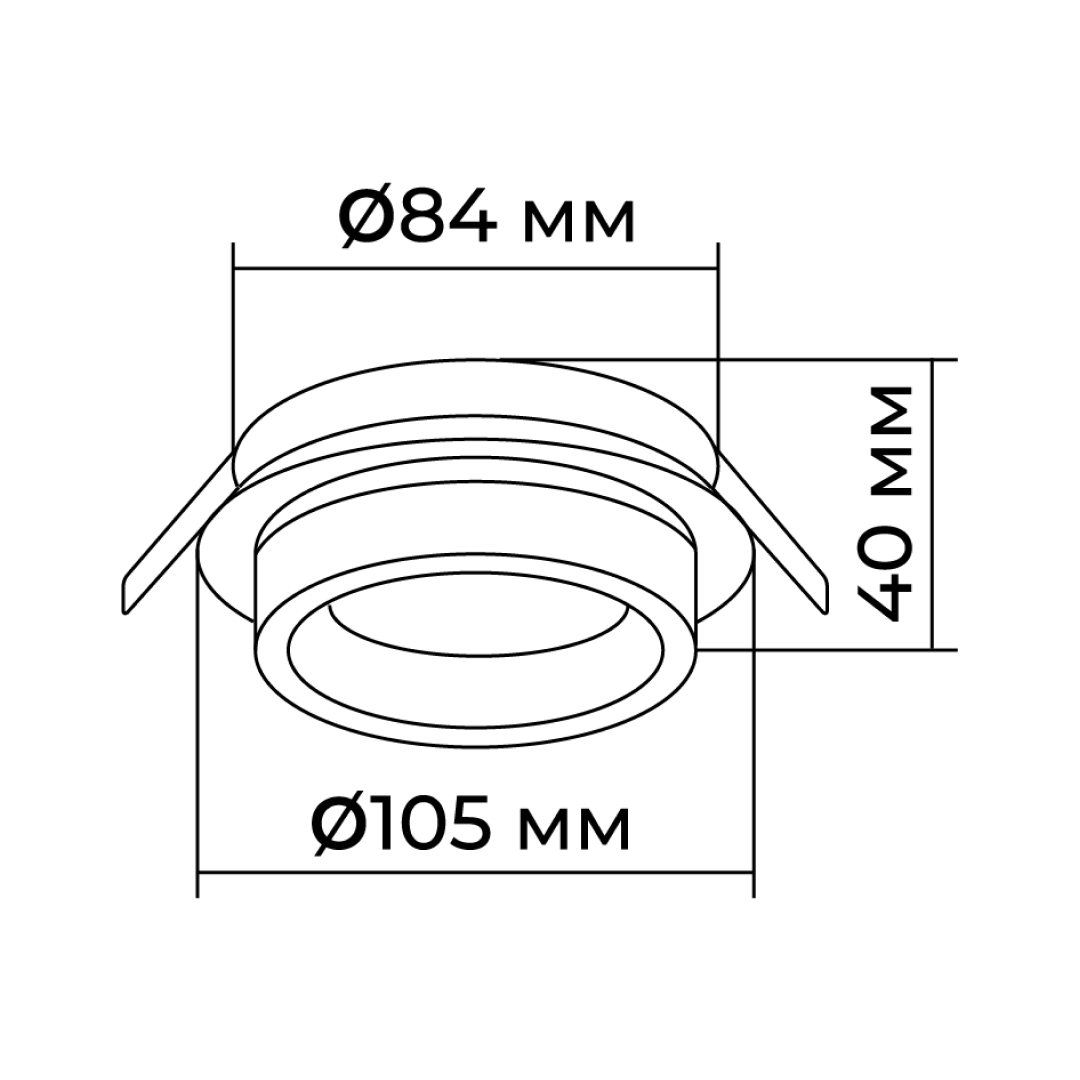 Точечный светильник Apeyron 16-100
